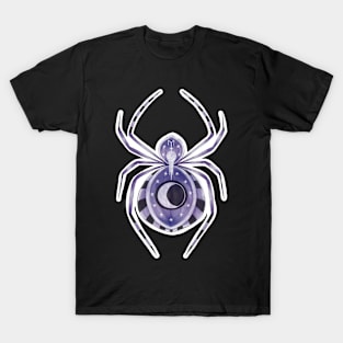 Purple and Black Space Spider T-Shirt